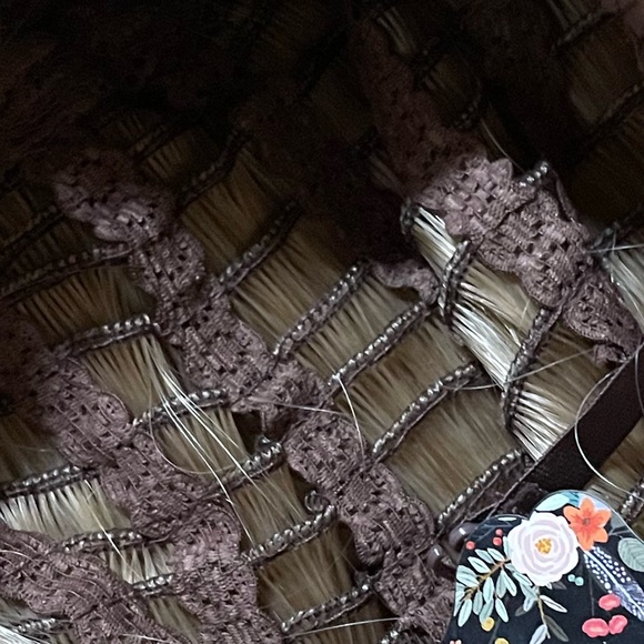 NWT 15” approx light blonde sandy lights bangs human blended wig ombré gradient - Picture 6 of 16